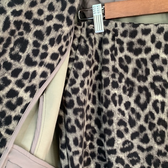 CAbi Leopard Print Skirt Set - Black and Brown - Picture 8 of 16